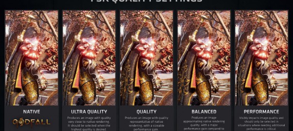 thumbnail_圖一_AMD FSR提供4種品質設定，讓玩家在影像品質與效能之間取得理想平衡